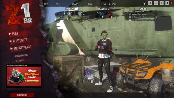 Z1 Battle Royale free download gameplay screenshot - high quality gaming experience