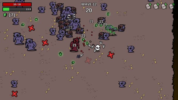Brotato free download gameplay screenshot - high quality gaming experience