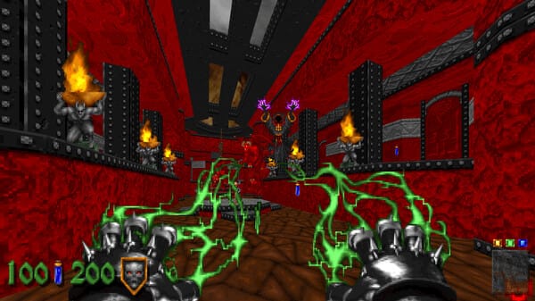 Heretic + Hexen free download gameplay screenshot - high quality gaming experience