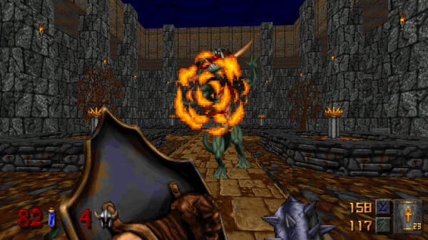 Heretic + Hexen free download gameplay screenshot - high quality gaming experience