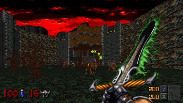Heretic + Hexen free download gameplay screenshot - high quality gaming experience