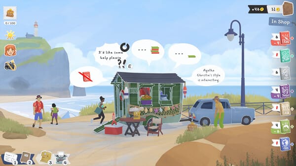 Tiny Bookshop free download gameplay screenshot - high quality gaming experience