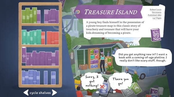 Tiny Bookshop free download gameplay screenshot - high quality gaming experience